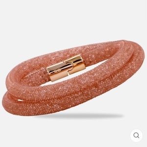 Swarovski Rose Double Bracelet